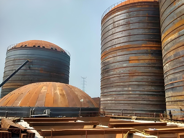 兴安焦粉钢板仓